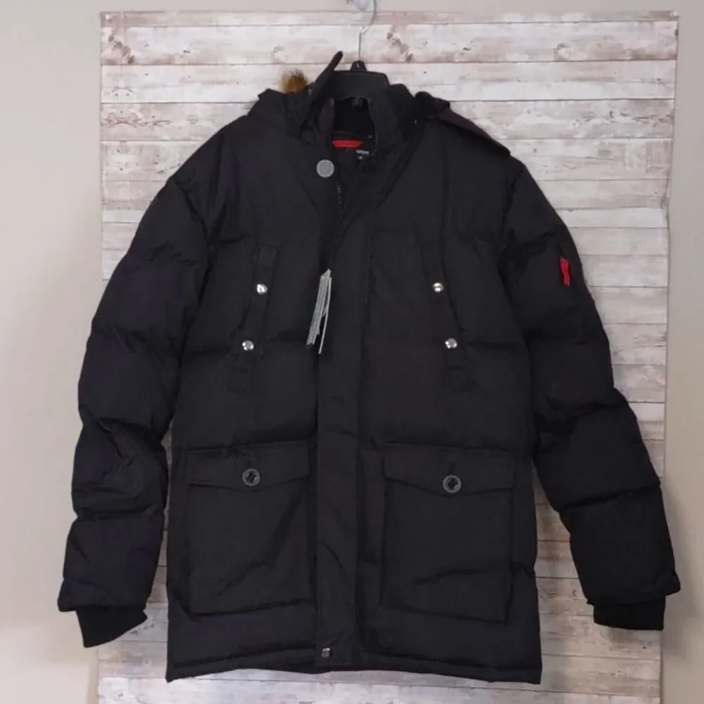 Galaxy by Harvic Spire Heavyweight Parka Jacket L - Picture 6 of 16